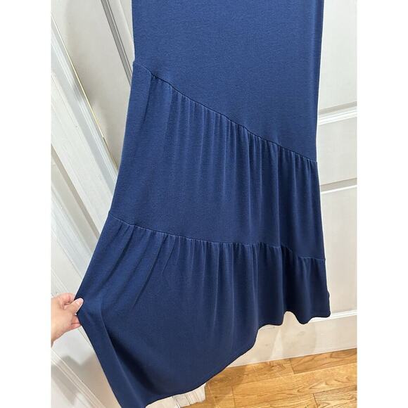 Ann Taylor Petite Blue‎ Maxi Dress NWT Womens Size XSP - Picture 4 of 4